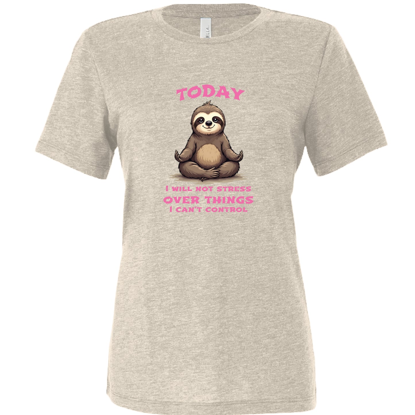 Solid Natural Triblend - FRONT