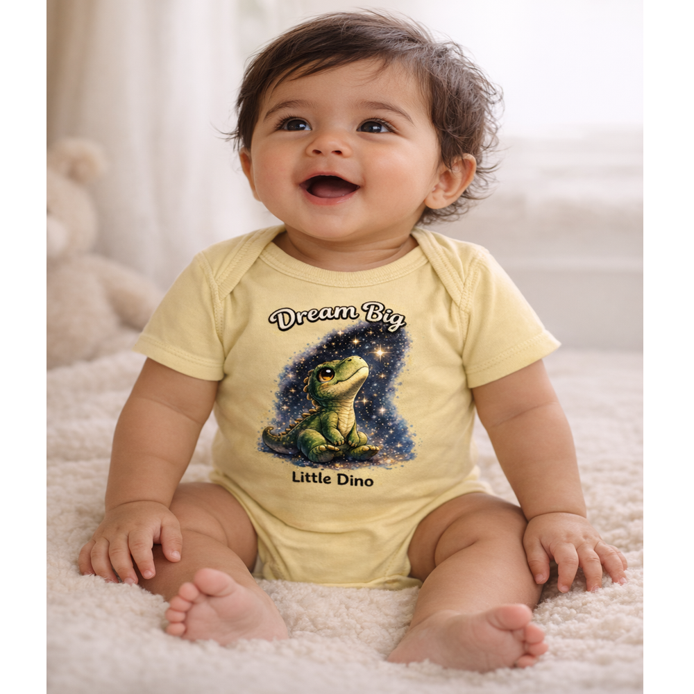 Infant Dream Big Dinosaur Onesie