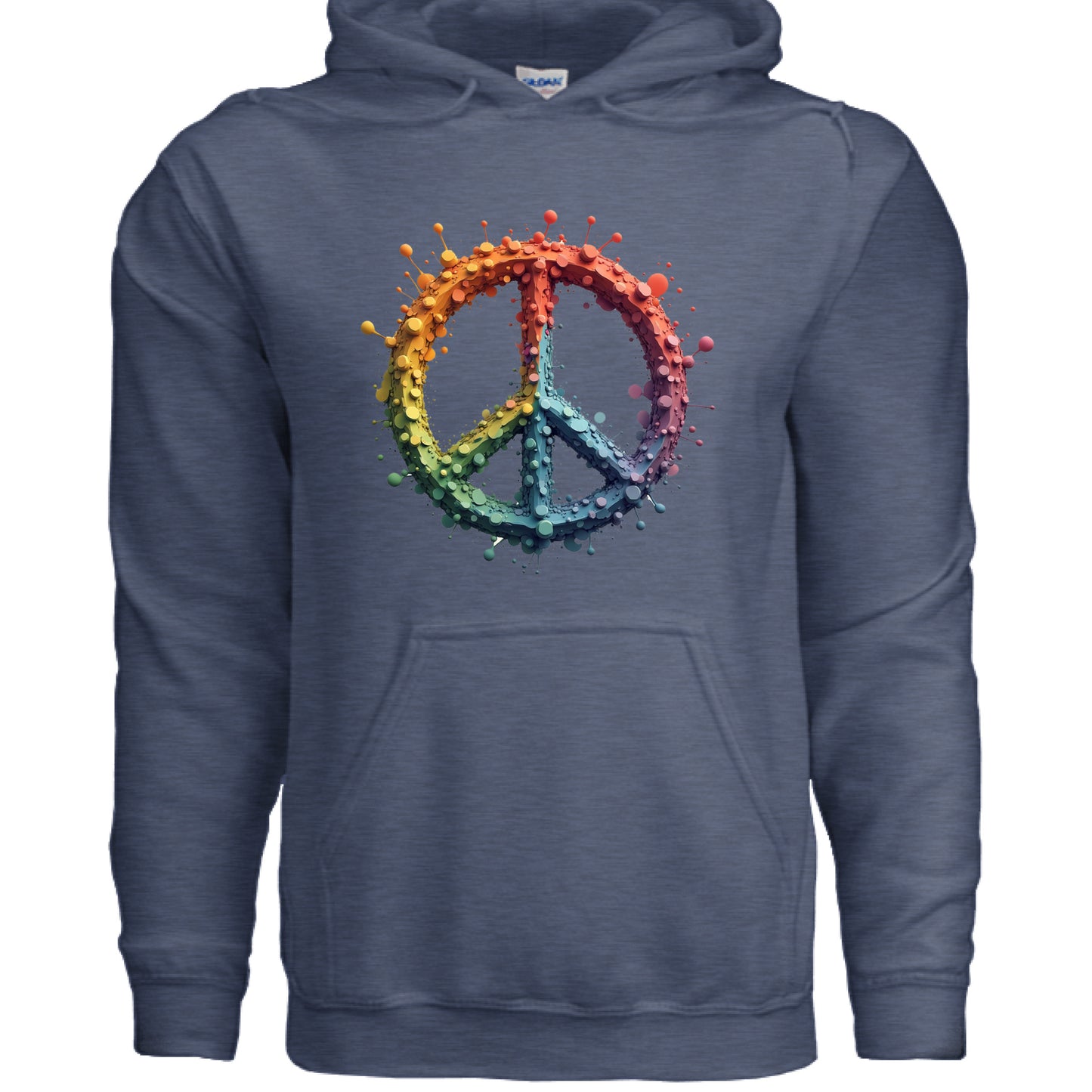 Heather Sport Dark Navy - FRONT