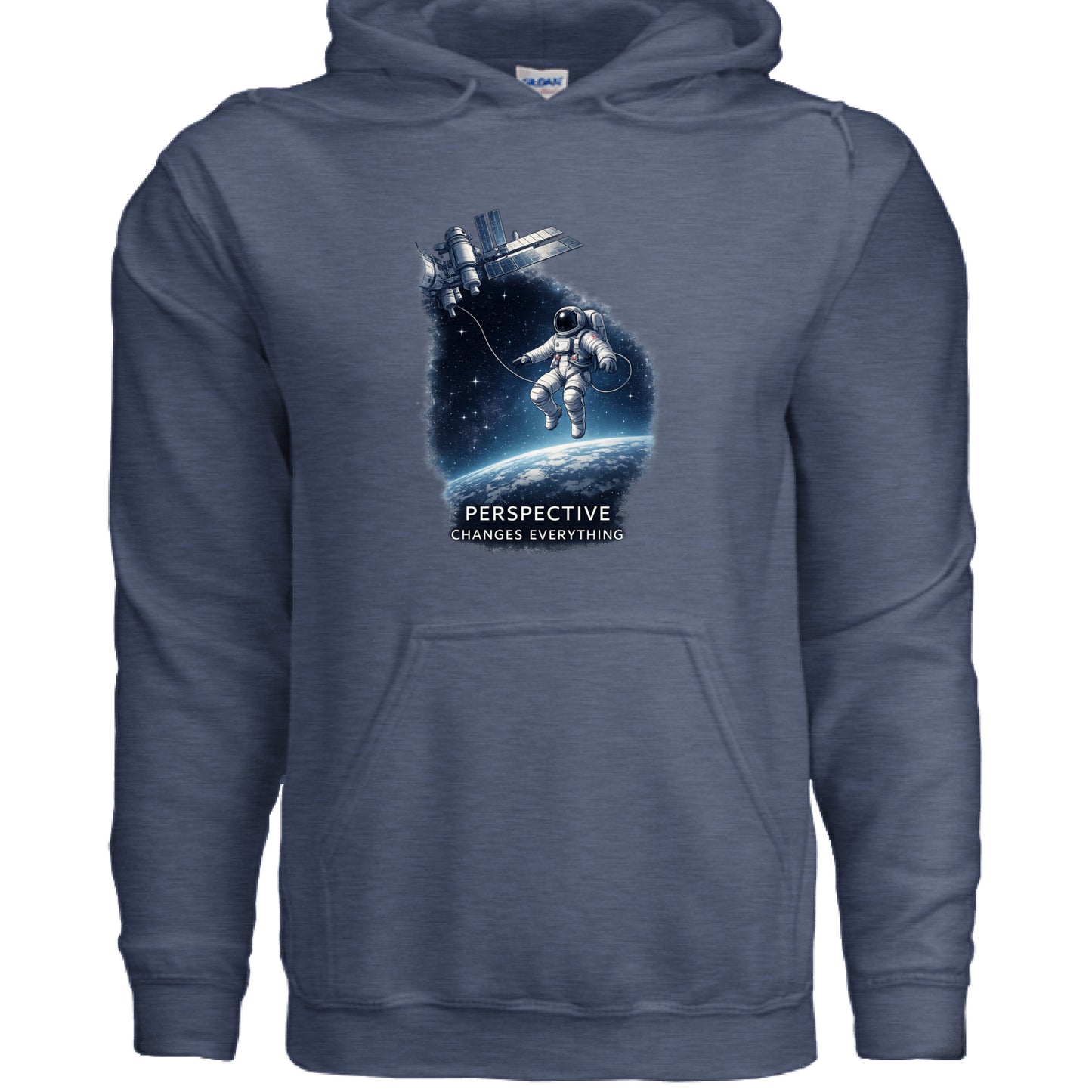 Heather Sport Dark Navy - FRONT